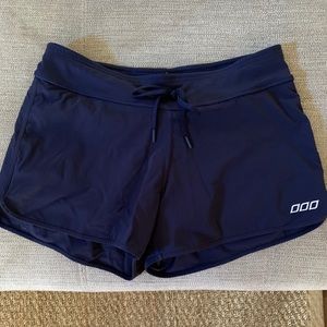 Blue Lorna Jane workout shorts